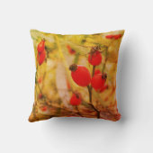 Rose angesagte Herbstfotografie Kunstkissen Kissen (Rückseite)