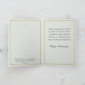 Rose Anniversary Card Karte (Innenseite)