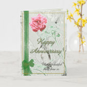 Rose Anniversary Card Karte (Gelbe Blume)