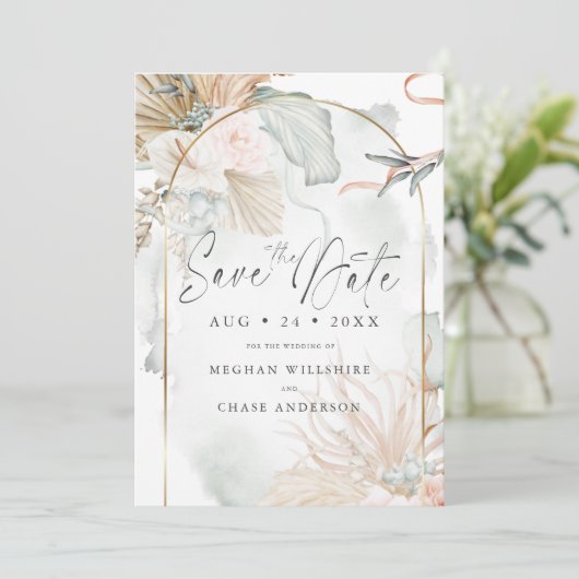 Rose Aquarell (Stehend Vorderseite)