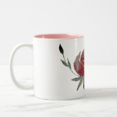 Rose Aquarell Tasse (Links)