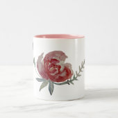 Rose Aquarell Tasse (Mittel)