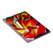 Rose Aquarellkunst Notizblock (Rechte Seite)