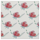 Rose Aquarellstoffe Stoff (Muster)