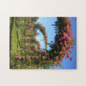 Rose Arches - Elizabeth Park Garden Hartford CT Puzzle (Horizontal)