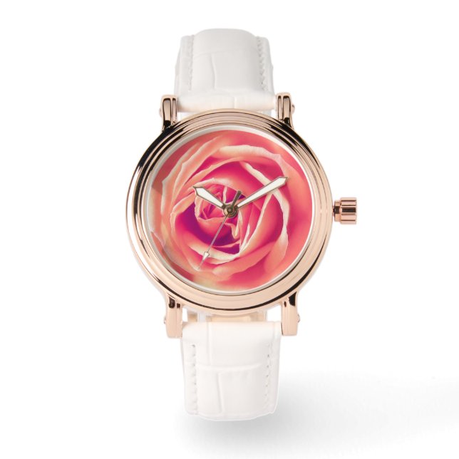 Rose Armbanduhr (Vorderseite)