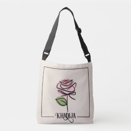 Rose Art Crossbody Bag Tragetaschen Mit Langen Trägern