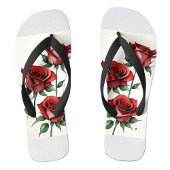 Rose Art Flip Flops Badesandalen