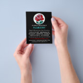 Rose Art, Florist, Werbung in Florenz Flyer (Gruppe)