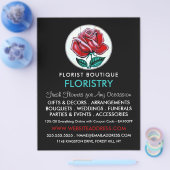 Rose Art, Florist, Werbung in Florenz Flyer (Einzeln)