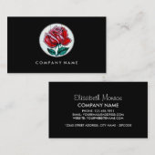 Rose Art, Floristry Visitenkarte (Vorne/Hinten)
