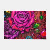Rose Art Fußmatte (Vorderseite)