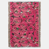 Rose Art Nouveau Rennie Macintosh Grafik Decke (Vorderseite Vertikal)