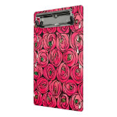 Rose Art Nouveau Rennie Macintosh Grafik Mini Klemmbrett (Gewinkelt2)