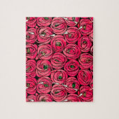 Rose Art Nouveau Rennie Macintosh Grafik Puzzle (Vertikal)