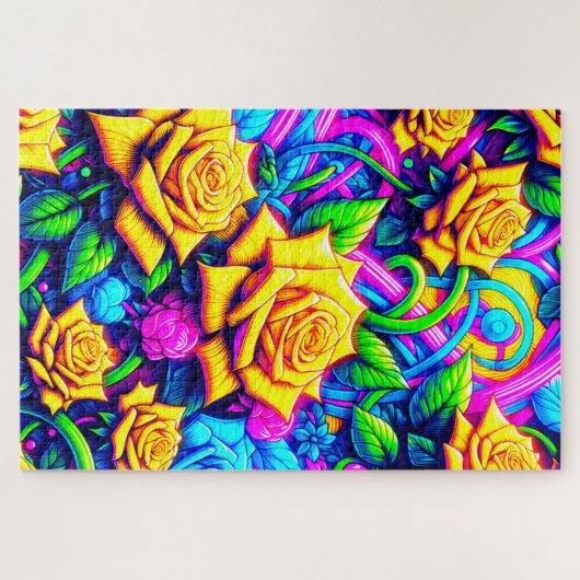 Rose Art Puzzle (Horizontal)