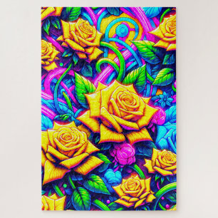 Rose Art Puzzle
