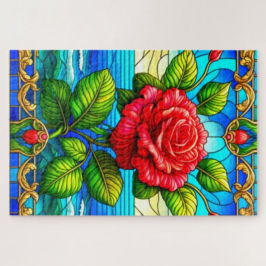 Rose Art Puzzle (Horizontal)