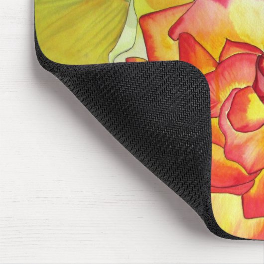 Rose Art Trio Mousepad (Ecke)