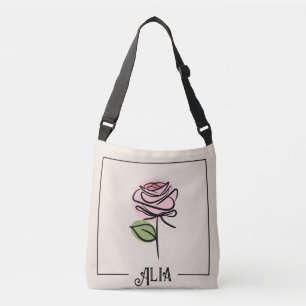 Rose Art Umhängetasche Tragetaschen Mit Langen Trägern