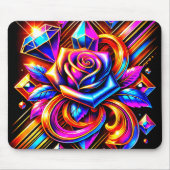 Rose Artwork Mousepad (Vorne)