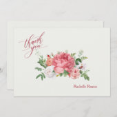 Rose auf der Bloom Stationery Card Einladung (Vorne/Hinten)