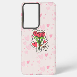 ROSE AUF IHREM FALL SAMSUNG GALAXY HÜLLE