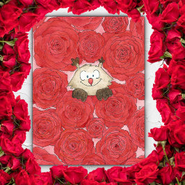 ROSE auf Postkarte von Nicole Janes