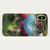Rose auf Raindrops iPhone Case-Mate Hülle (Rückseite (Horizontal))