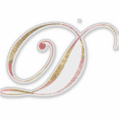 Rose Aufkleber (Vorderseite)