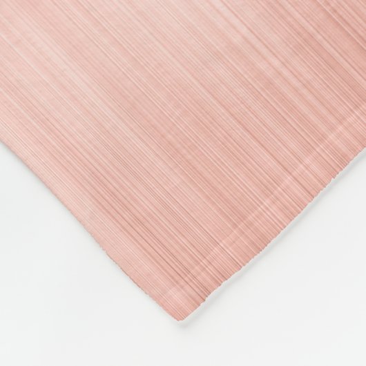 Rose aus gebürstetem Metall Gold Silber Glitzer Mo Fleecedecke (Ecke)