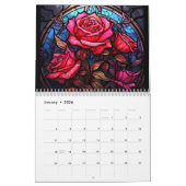 Rose aus Hartglas Kalender (Jan 2026)