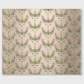 Rose aus Kupfer Geschenkpapier (Flach)