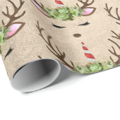 Rose aus Kupfer Geschenkpapier (Rolleneckpunkt)