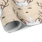 Rose aus Kupfer Geschenkpapier (Rolleneckpunkt)