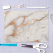 Rose aus Marmor Seidenpapier (Handwerk)