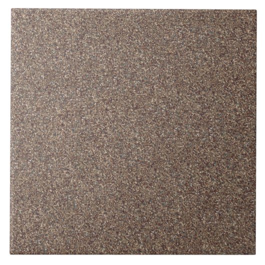 Rose aus metallischem Glitzer Fliese (Vorderseite)