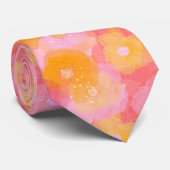 Rose aus rosa Papier Krawatte (Gerollt)