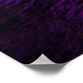 Rose aus schwarzem Material, Schwarze Spinnen Poster (Ecke)