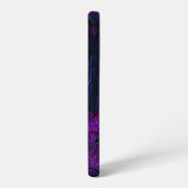 Rose aus schwarzem Material, Schwarze Spinnen Samsung Galaxy Hülle (Linke Seite)