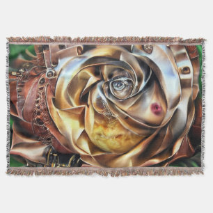 Rose aus Steampunken mit Oberflächengesicht - Mech Decke
