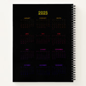 Rose aus Steampunken mit Oberflächengesicht - Mech Notizblock (Rückseite)