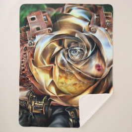 Rose aus Steampunken mit Oberflächengesicht - Mech Sherpadecke