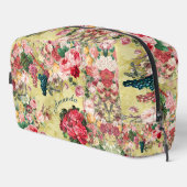 Rose aus Vintagem Shabby Chic und Vasengelb Waschbeutel (Rechte Ecke)