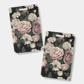 Rose Ausweis (Vorder- & Rückseite)