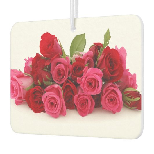 Rose Autolufterfrischer (Links)