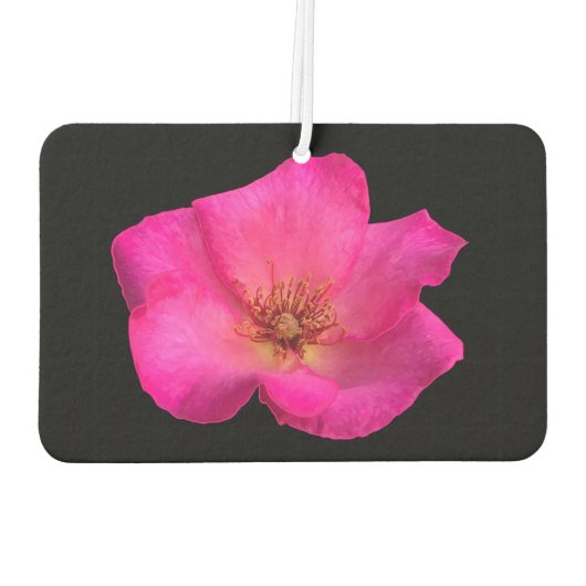 Rose Autolufterfrischer (Rückseite)