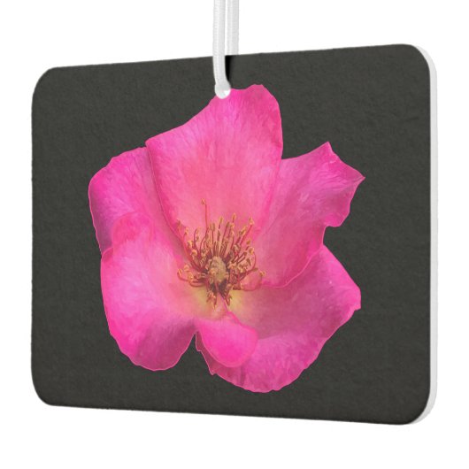 Rose Autolufterfrischer (Links)