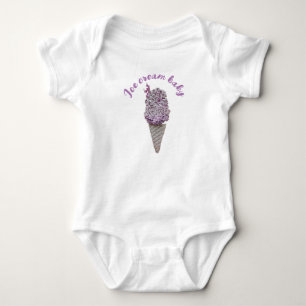 Rose Baby Strampler