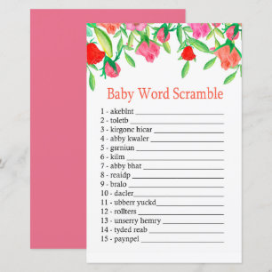 Rose Baby Wortspiel